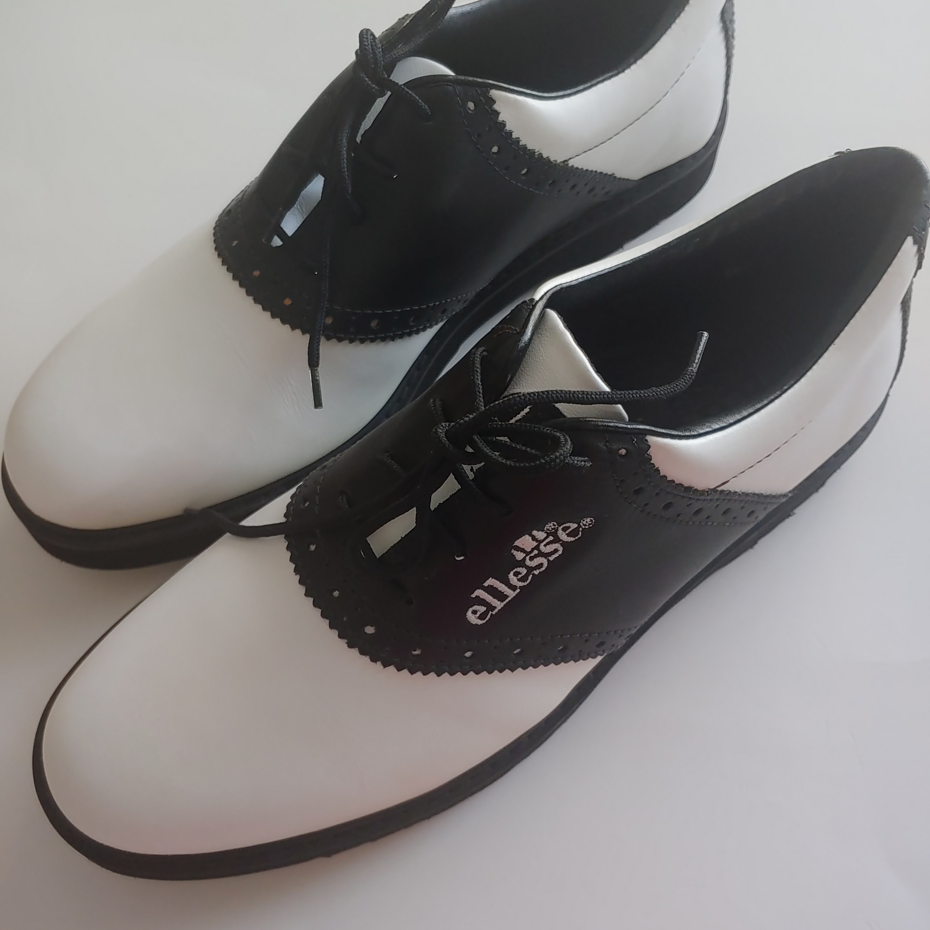 Ellesse Black And White Oxford Men Shoes Size 12